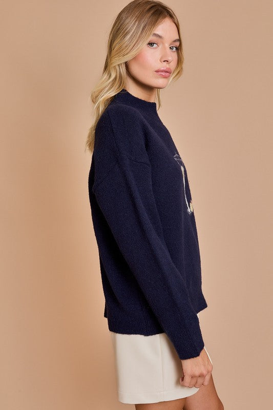 Olive-Another Sweater Navy