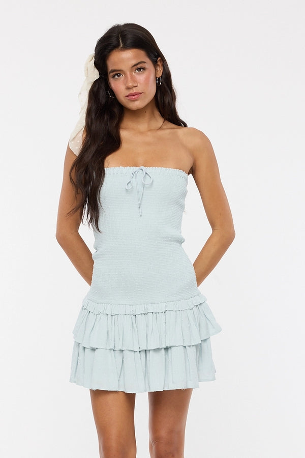 Georgie Dress- baby blue