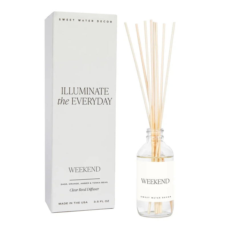 Weekend Reed Diffuser Clear Reed Diffuser