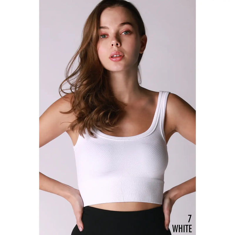 Tatum Tank White