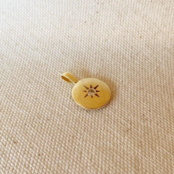 Starburst Plate Charm
