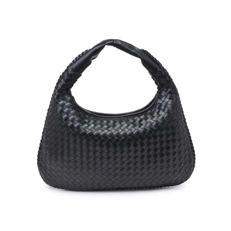 Adela Woven Hobo Black