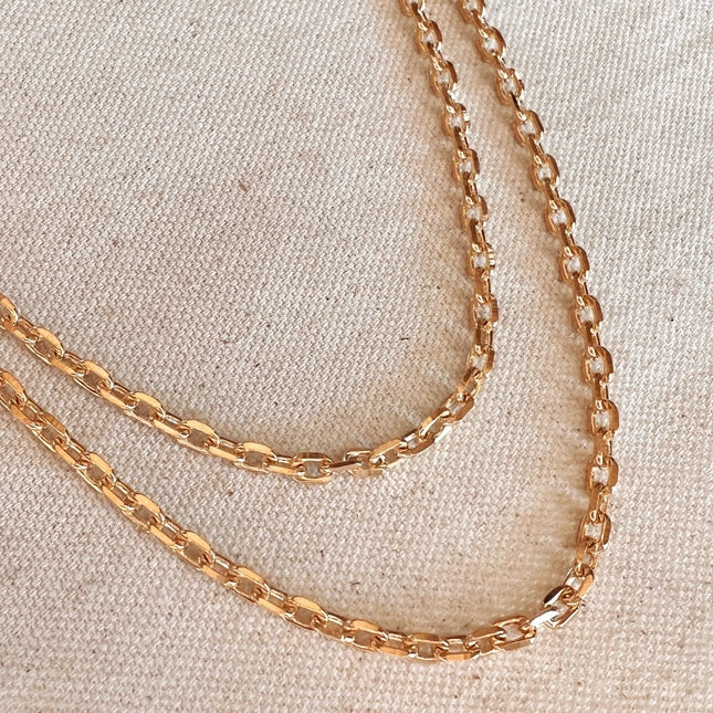 18K Gold Filled Link Chain