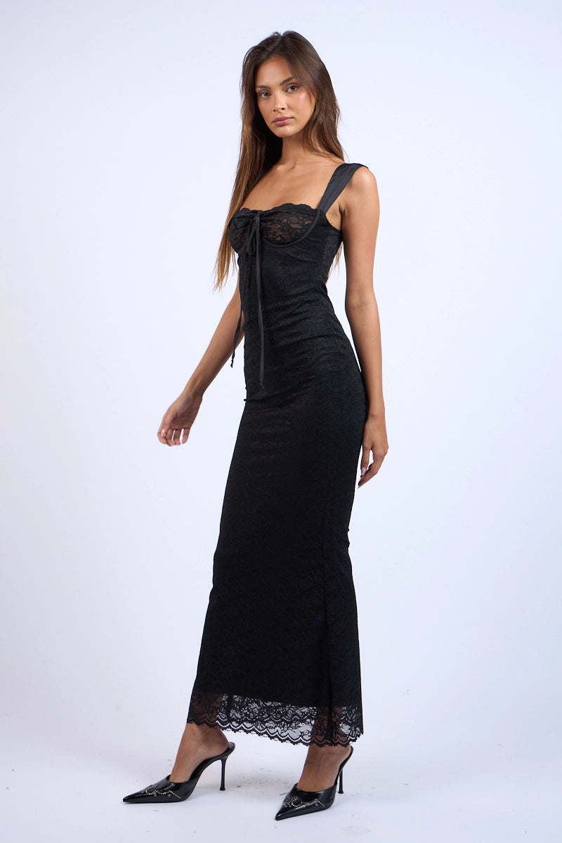 Hills Dress Black