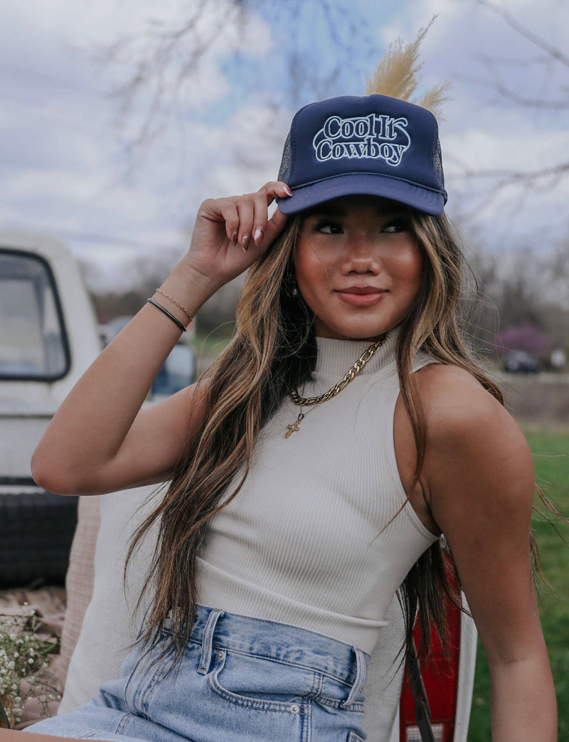 Cool It Cowboy Trucker Hat – SHOP ABOVO1