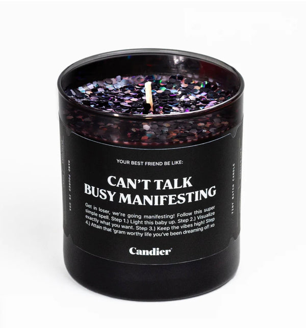 Busy Manifesting Candle