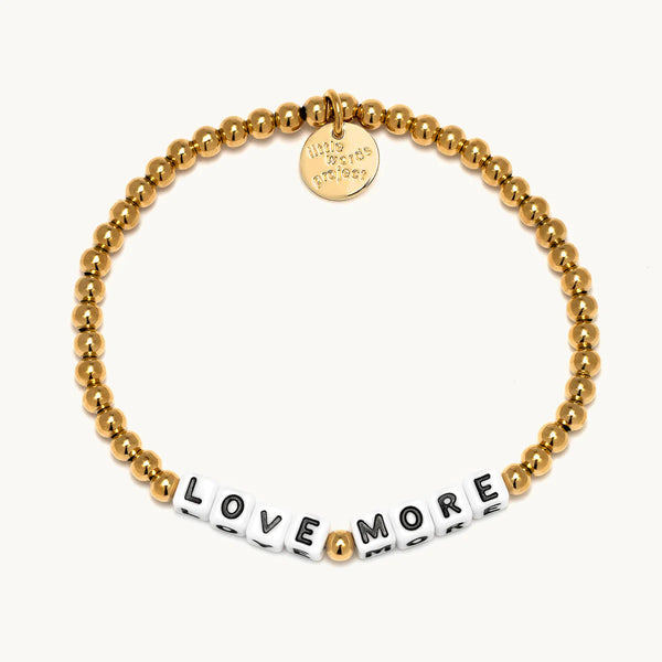 Love More- Waterproof Gold