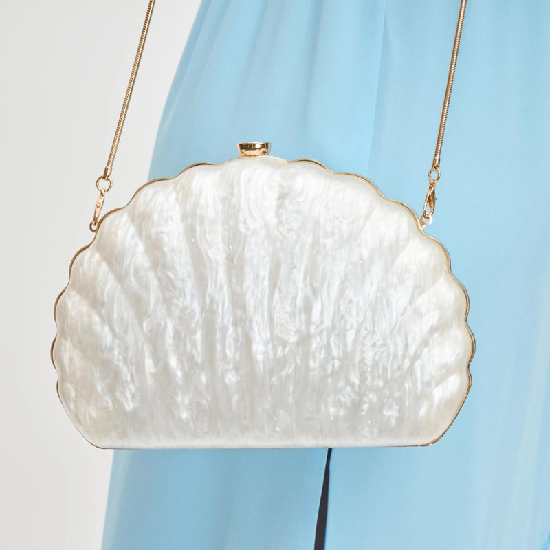 Pearla Shell Clutch