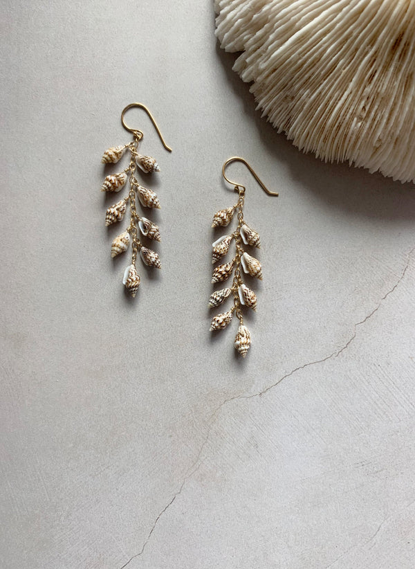 Long Signature Lei Drop Earrings