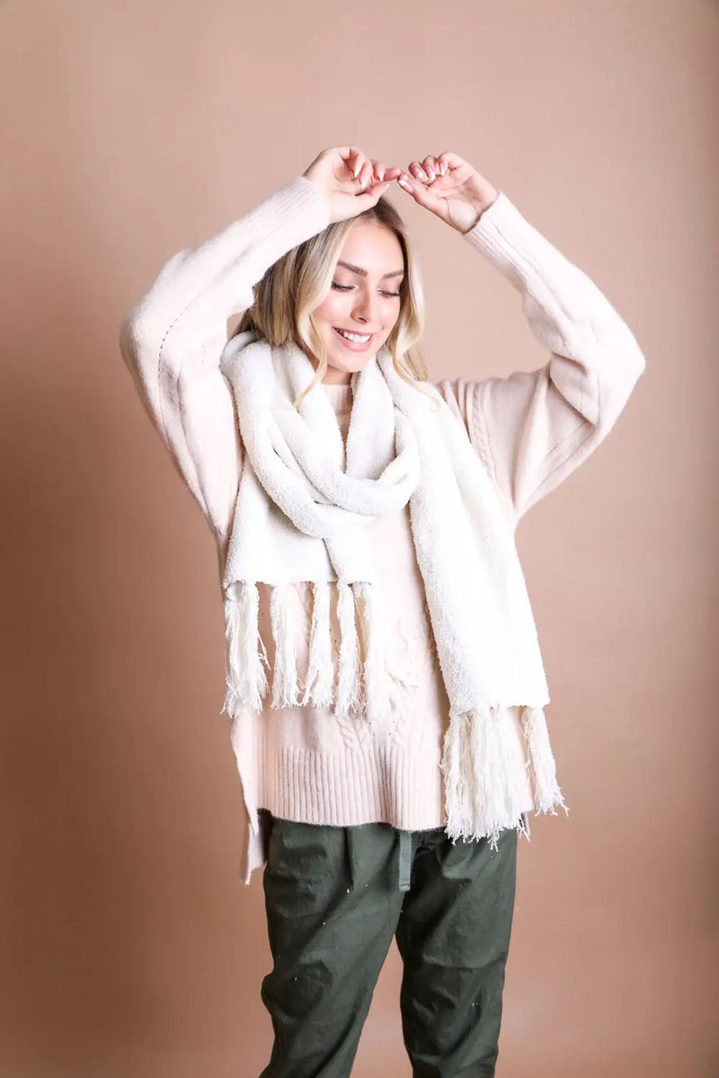 Bailey Scarf Ivory