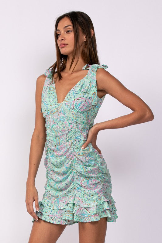 Shelly Dress Blue Large Shelly Dress Blue Large