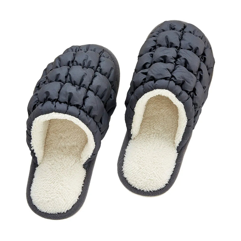 Bundle Up Slippers Dark Grey