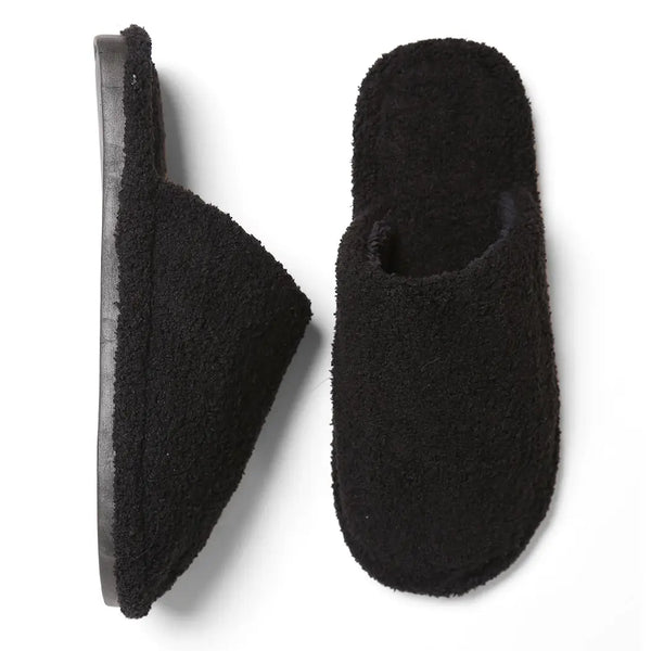 Home Sweet Home Slippers Black