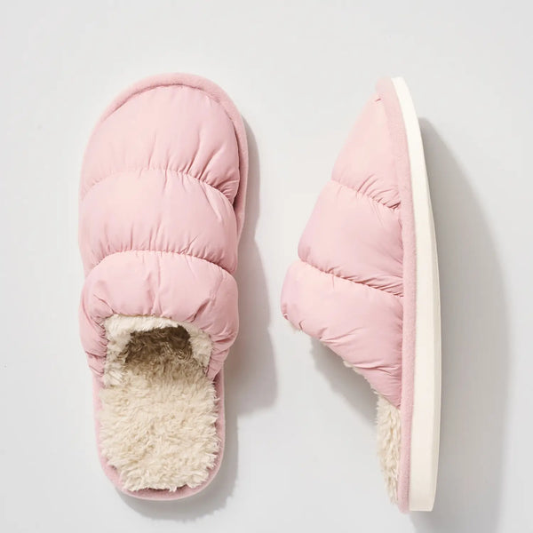 Bundle Up Baby Slippers Pink