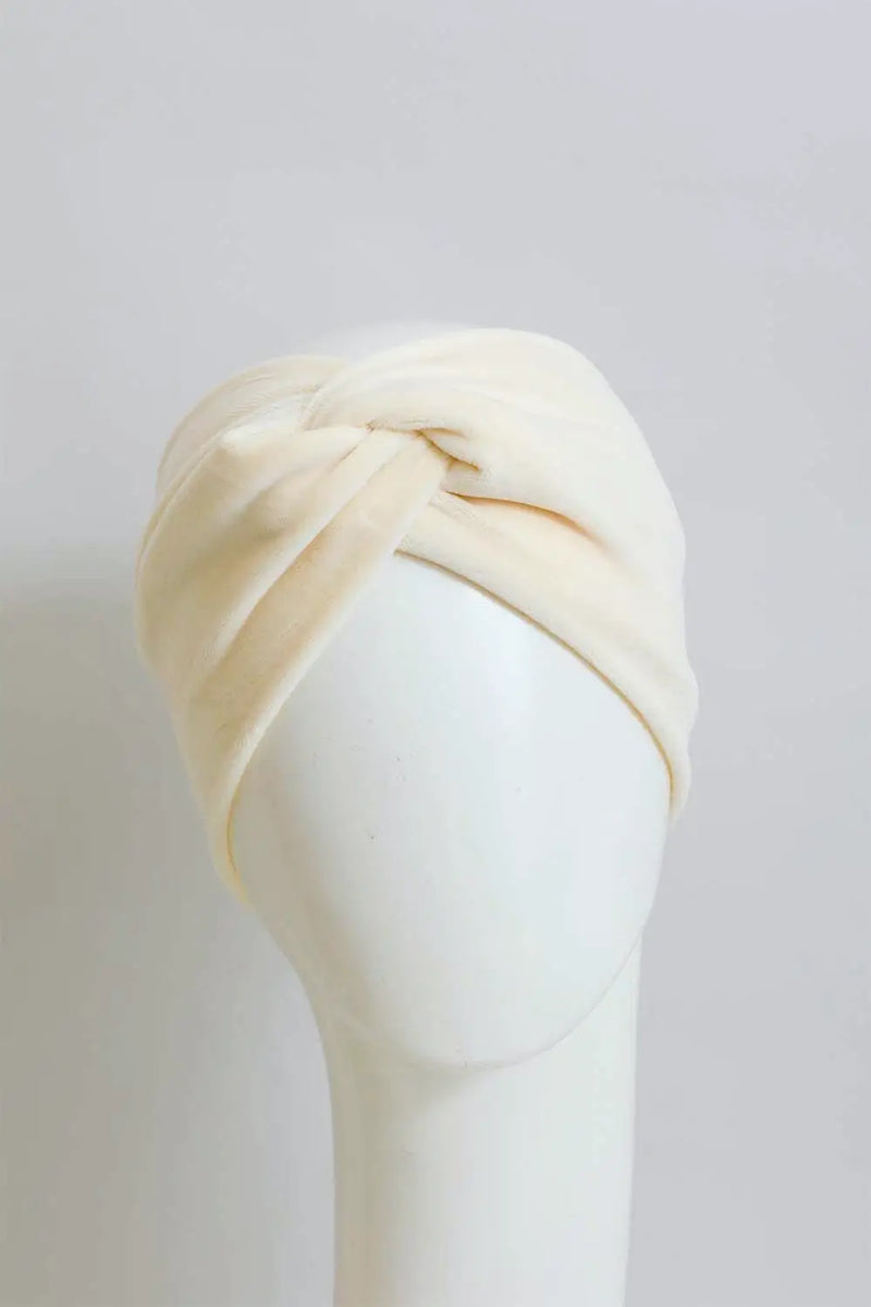 Velvet Skies Headband Ivory