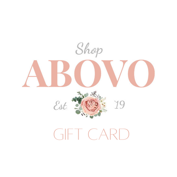 ABOVO Gift Card Physical