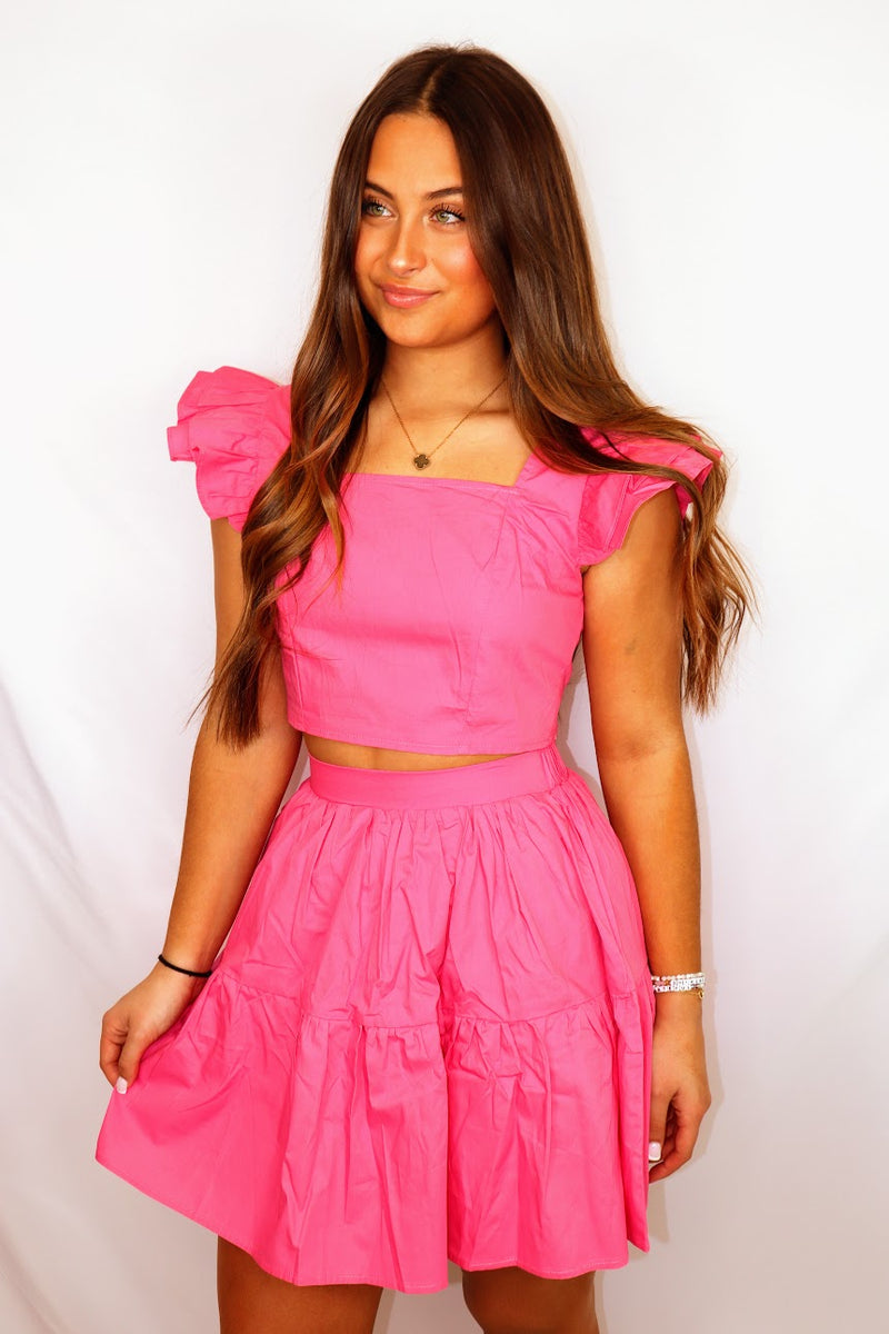 Think Pink Set Skirt
