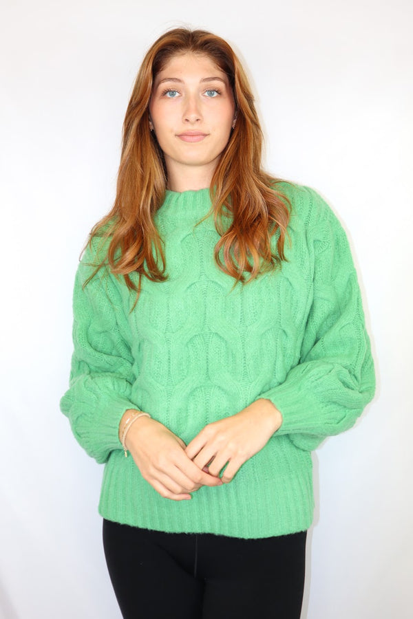 Hallie Sweater Green