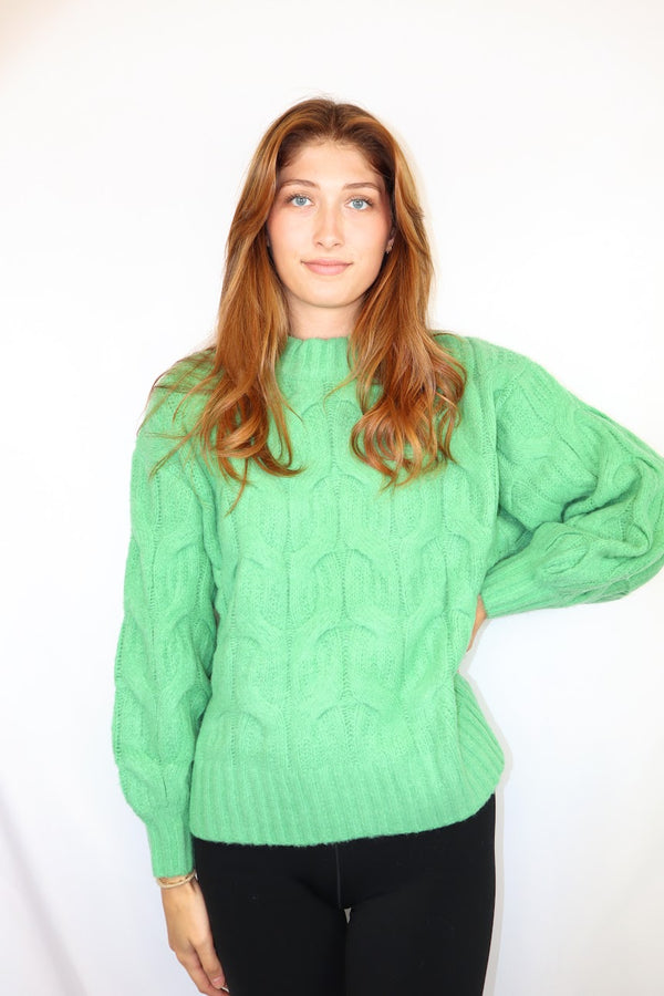 Hallie Sweater Green