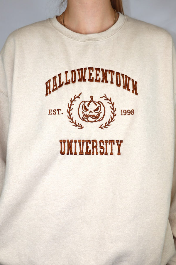 Halloweentown Crewneck Sweatshirt Off White