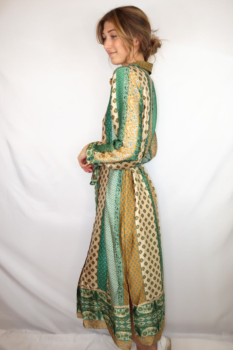Monet Dress Emerald Sahara
