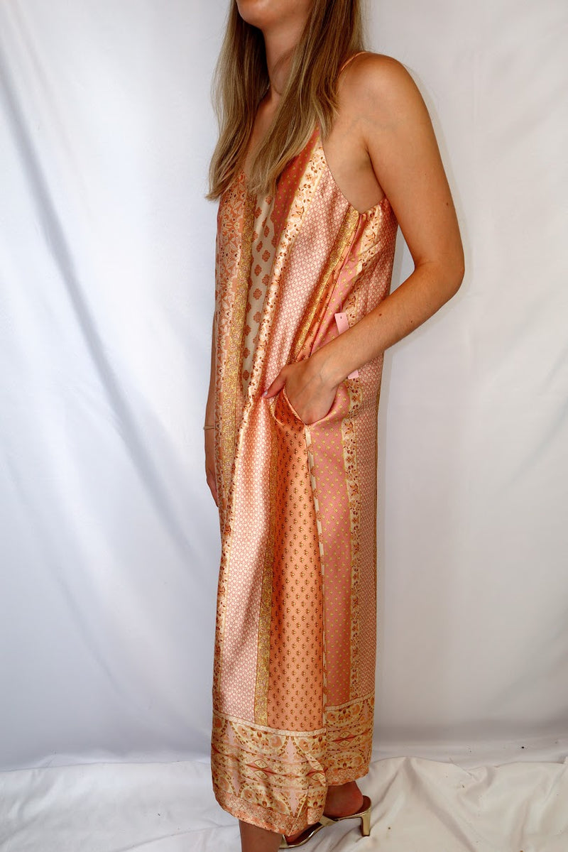 Just Darling Jumpsuit Gold