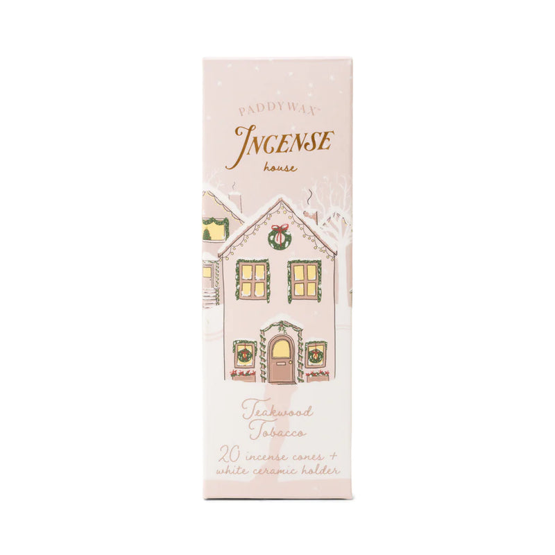 White Village House Holiday Incense