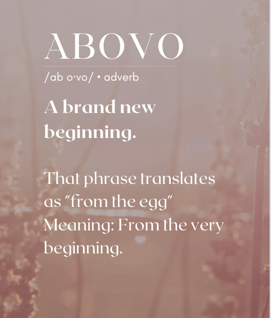ABOVO- New Beginnings