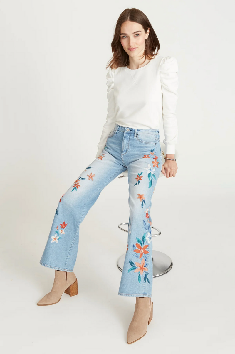 Charlee Embroidered Jeans