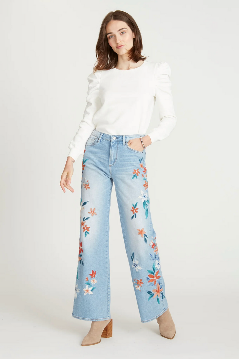 Charlee Embroidered Jeans