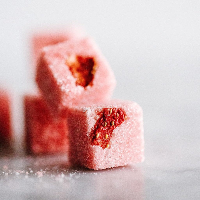 Strawberry Mini Sugar Cube Stick