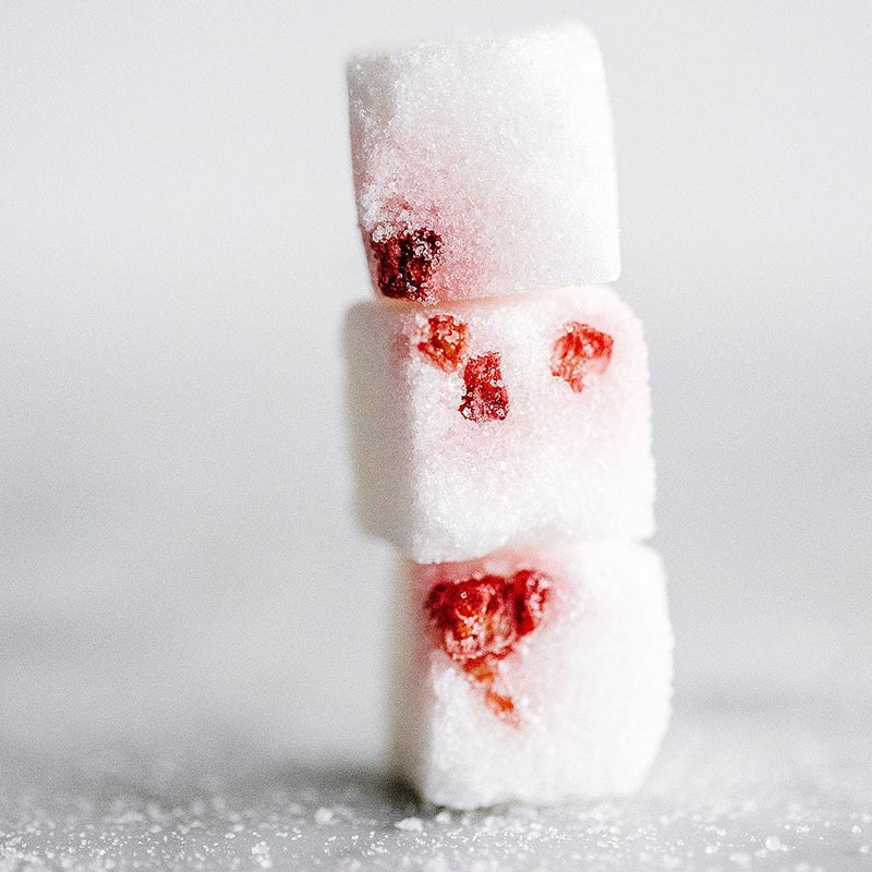 Raspberry Sugar Cube Stick