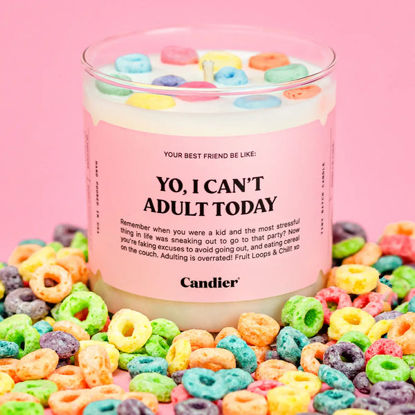 Cant Adult Today Candle