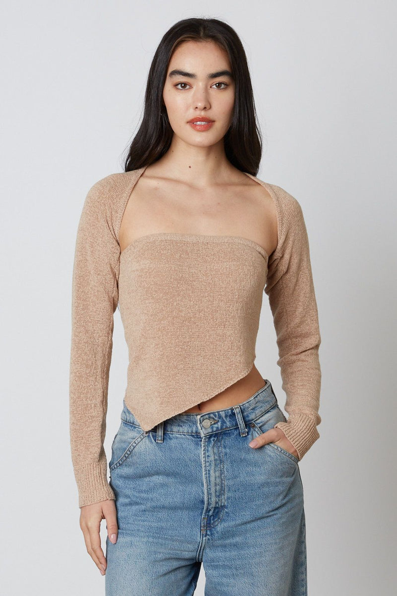Hallie Tube Top (sweater sold separately)