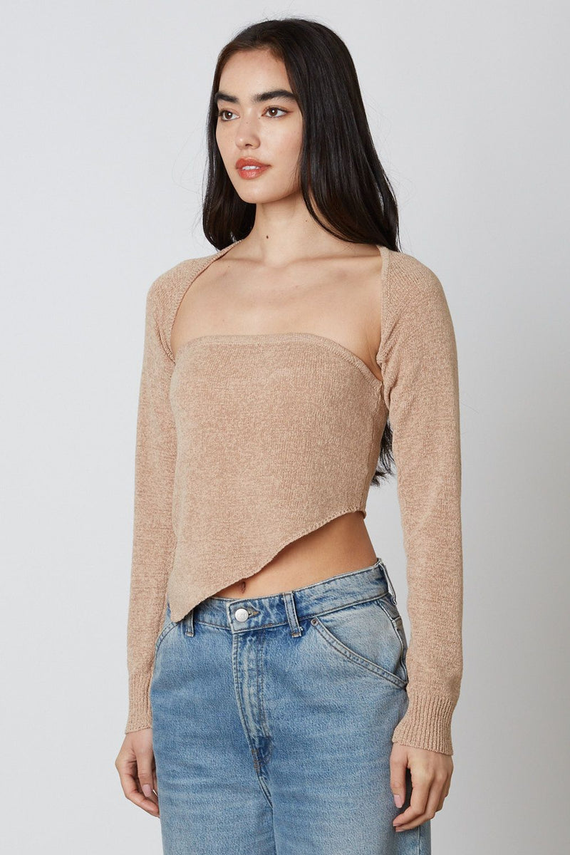 Hallie Sweater (tube top sold separately)