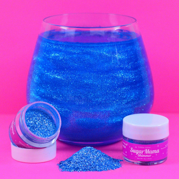 Electric Beach Blue Drink Shimmer