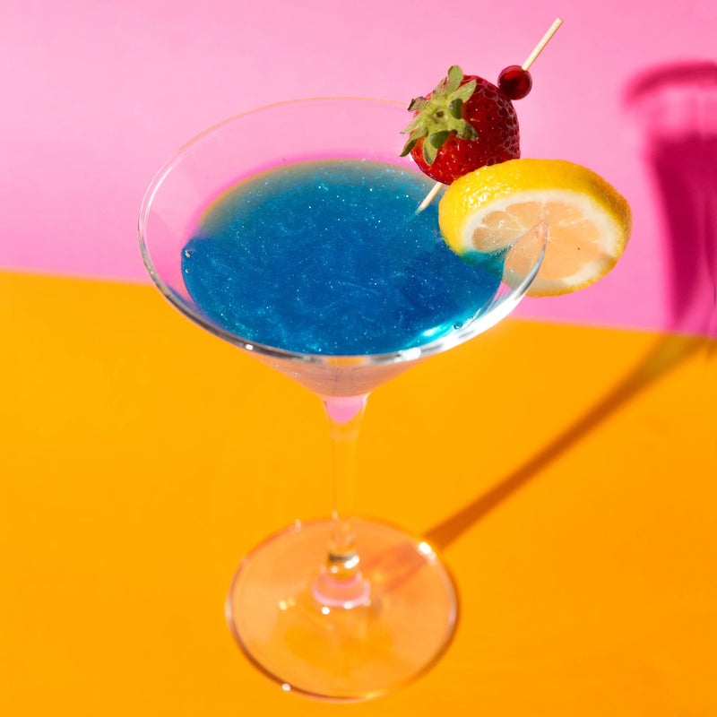 Electric Beach Blue Drink Shimmer