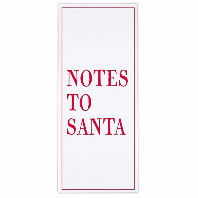 Notes To Santa List Pad