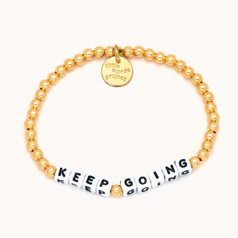 Keep Going- Gold Plated